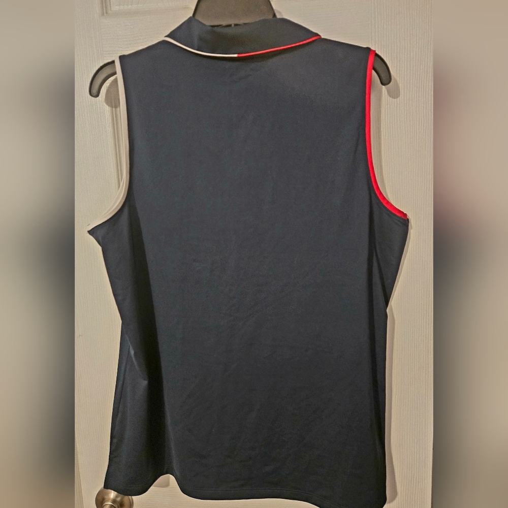 Walter Hagen US Open Navy Sleeveless Polo Shirt Size XL - Picture 4 of 4